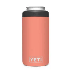 Yeti Rambler 16 Oz Colster Tall Can Insulator -Outdoor Sports Store 191418 New Colster Family Launch 1H 2020 Dealer Images Coral Colster Tall Front 2400x400 1