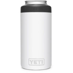 Yeti Rambler 16 Oz Colster Tall Can Insulator -Outdoor Sports Store 191418 New Colster Family Launch 1H 2020 Dealer Images White Colster Tall Front 2400x400 1