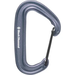 Black Diamond MiniWire Carabiner 15 Black Diamond MiniWire Carabiner -Outdoor Sports Store 210235 1003 MINIWIRE CARABINER GRAY 01
