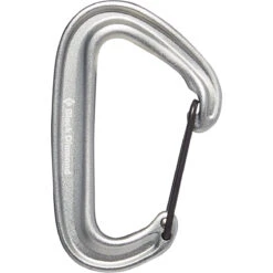 Black Diamond MiniWire Carabiner 17 Black Diamond MiniWire Carabiner -Outdoor Sports Store 210235 1004 MINIWIRE CARABINER LIGHT GRAY 01