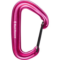 Black Diamond MiniWire Carabiner 22 Black Diamond MiniWire Carabiner -Outdoor Sports Store 210235 6015 MINIWIRE CARABINER ULTRA PINK 01