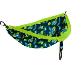 DoubleNest Print Hammock 15 DoubleNest Print Hammock -Outdoor Sports Store ENO DoubleNest Print Aloha Green