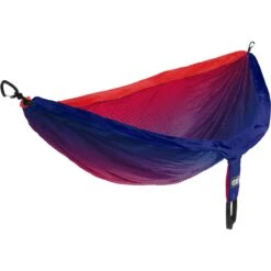 DoubleNest Print Hammock 19 DoubleNest Print Hammock -Outdoor Sports Store ENO DoubleNest Print Fade SapphireRed