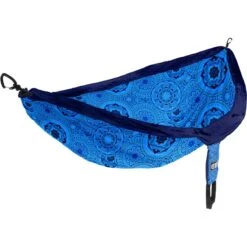 DoubleNest Print Hammock 14 DoubleNest Print Hammock -Outdoor Sports Store ENO DoubleNest Print Mantra Blue