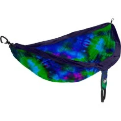 DoubleNest Print Hammock 16 DoubleNest Print Hammock -Outdoor Sports Store ENO DoubleNest TyeDye Print Blue