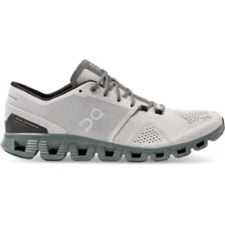 On Running Men's Cloud X -Outdoor Sports Store Small PNG SS21 Cloud X Glacier Olive M Pack Shot 1 1