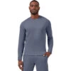 On Running Men's Crew Neck -Outdoor Sports Store Small PNG SS21 Crewneck Dark M Pack Shot 1