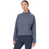 On Running Women's Crew Neck -Outdoor Sports Store Small PNG SS21 Crewneck Dark W Pack Shot 1