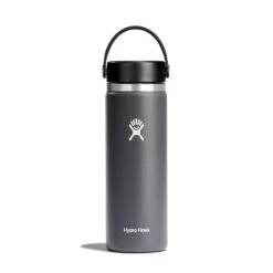 Hydro Flask 20 Oz Wide Mouth Water Bottle -Outdoor Sports Store W20BTS010 Stone StraightOn
