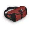 Osprey Heritage Waist -Outdoor Sports Store ospreyheritagewaistpack f21 side bazanred